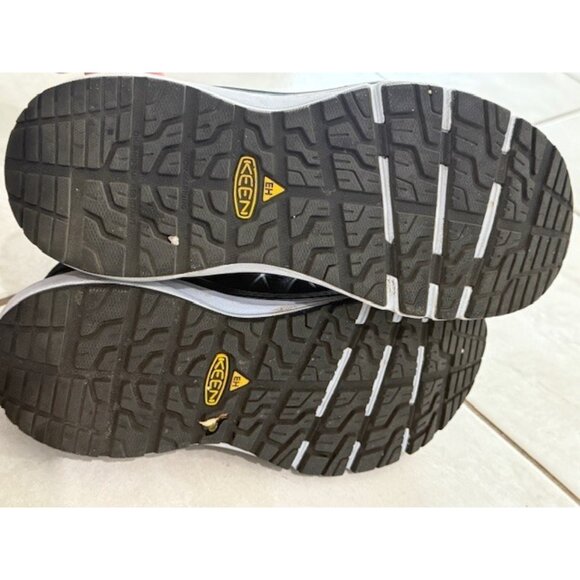 Keen Utility Women Sz 6.5M Vista Safety Black Utility Shoe Sneaker Steel Toe EUC - Picture 10 of 10